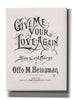 'Give Me Your Love Again (1893)' by Epic Portfolio, Giclee Canvas Wall Art