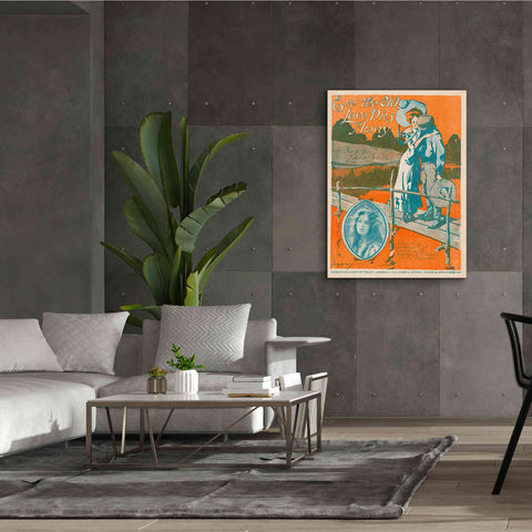 Image of 'Ere The Old Love Dies Away (1900)' by Epic Portfolio, Giclee Canvas Wall Art,40x54