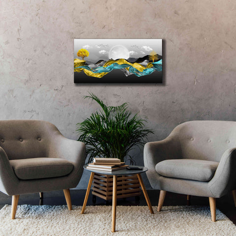 Image of Epic Graffiti'The Silky Mountains' by Epic Portfolio, Giclee Canvas Wall Art,40 x 20