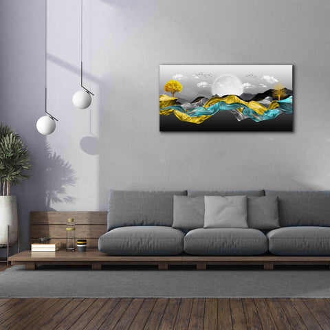 Image of Epic Graffiti'The Silky Mountains' by Epic Portfolio, Giclee Canvas Wall Art,60 x 30