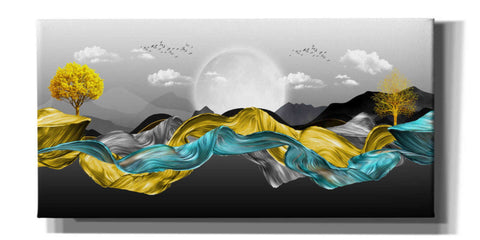 Image of Epic Graffiti'The Silky Mountains' by Epic Portfolio, Giclee Canvas Wall Art