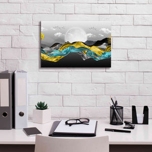 Epic Graffiti'The Silky Mountains Crop' by Epic Portfolio, Giclee Canvas Wall Art,18 x 12