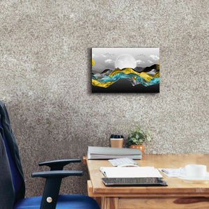 Epic Graffiti'The Silky Mountains Crop' by Epic Portfolio, Giclee Canvas Wall Art,18 x 12