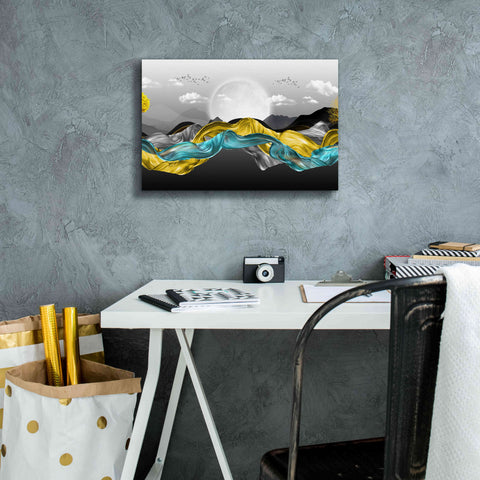 Image of Epic Graffiti'The Silky Mountains Crop' by Epic Portfolio, Giclee Canvas Wall Art,18 x 12
