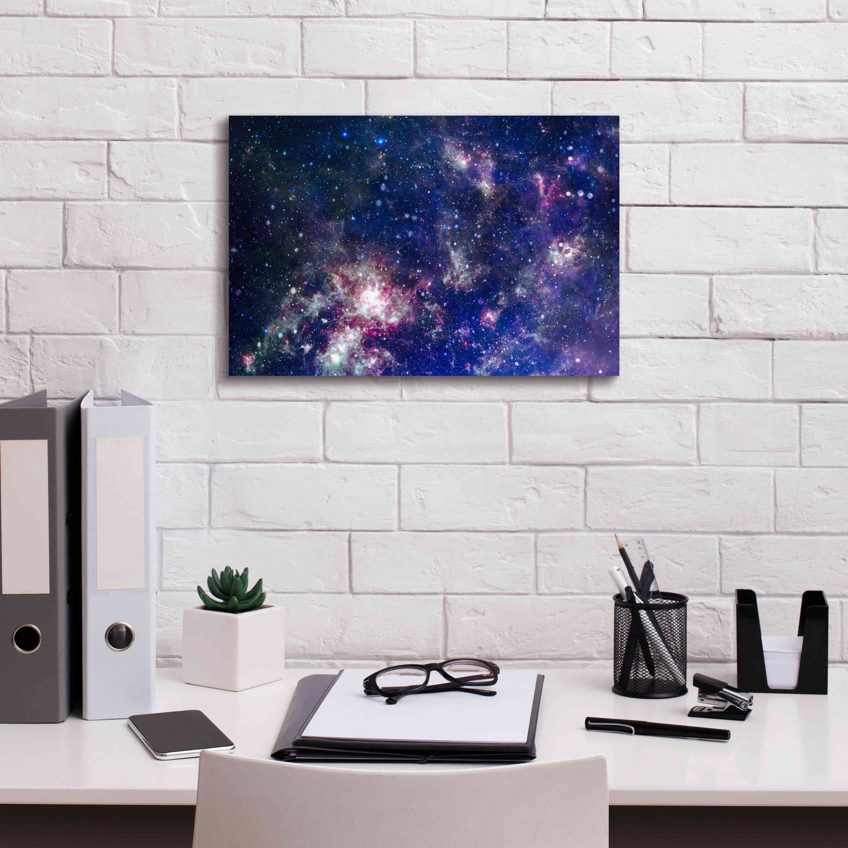 Epic Graffiti'Sublime Galaxy Crop' by Epic Portfolio, Giclee Canvas Wall Art,18 x 12