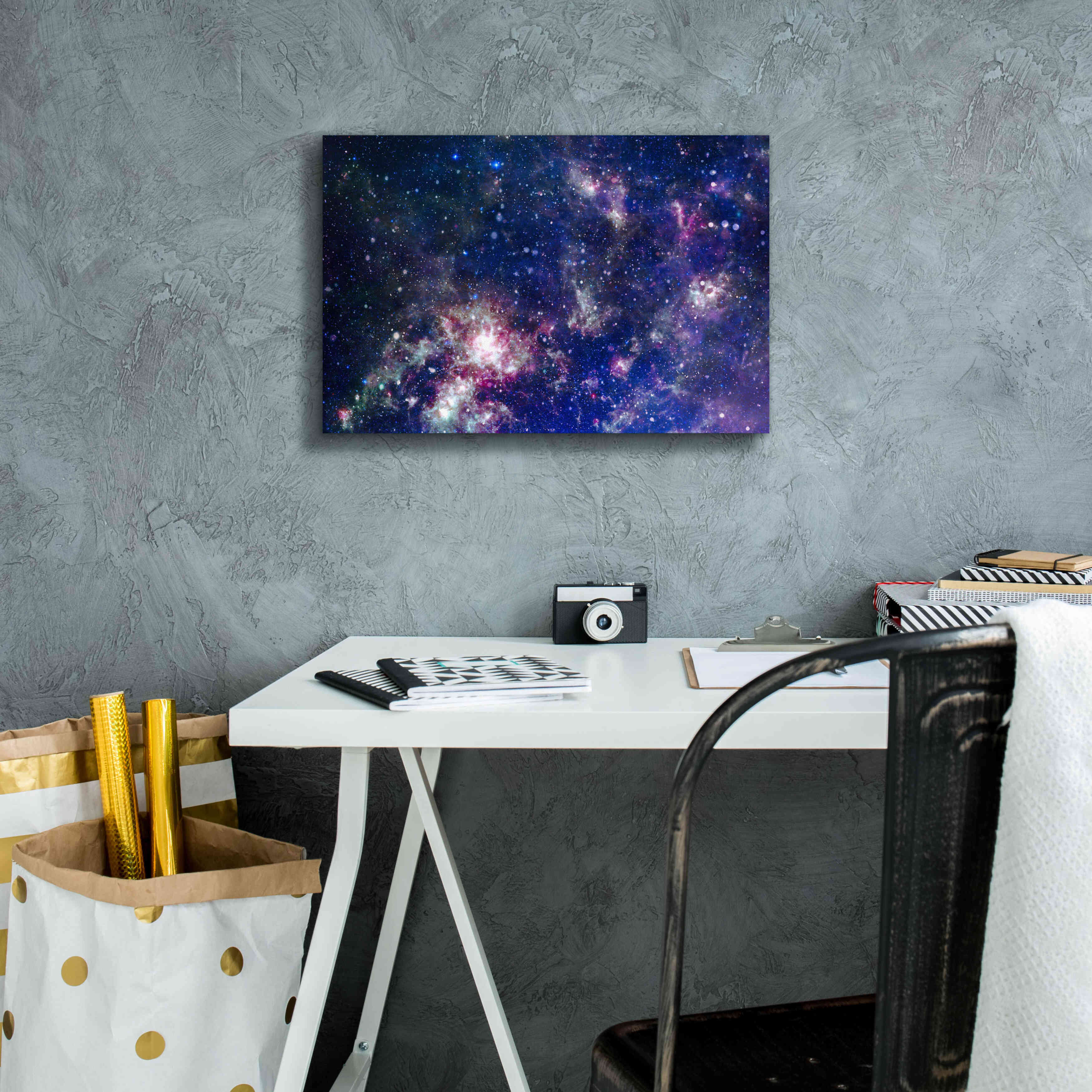 Epic Graffiti'Sublime Galaxy Crop' by Epic Portfolio, Giclee Canvas Wall Art,18 x 12