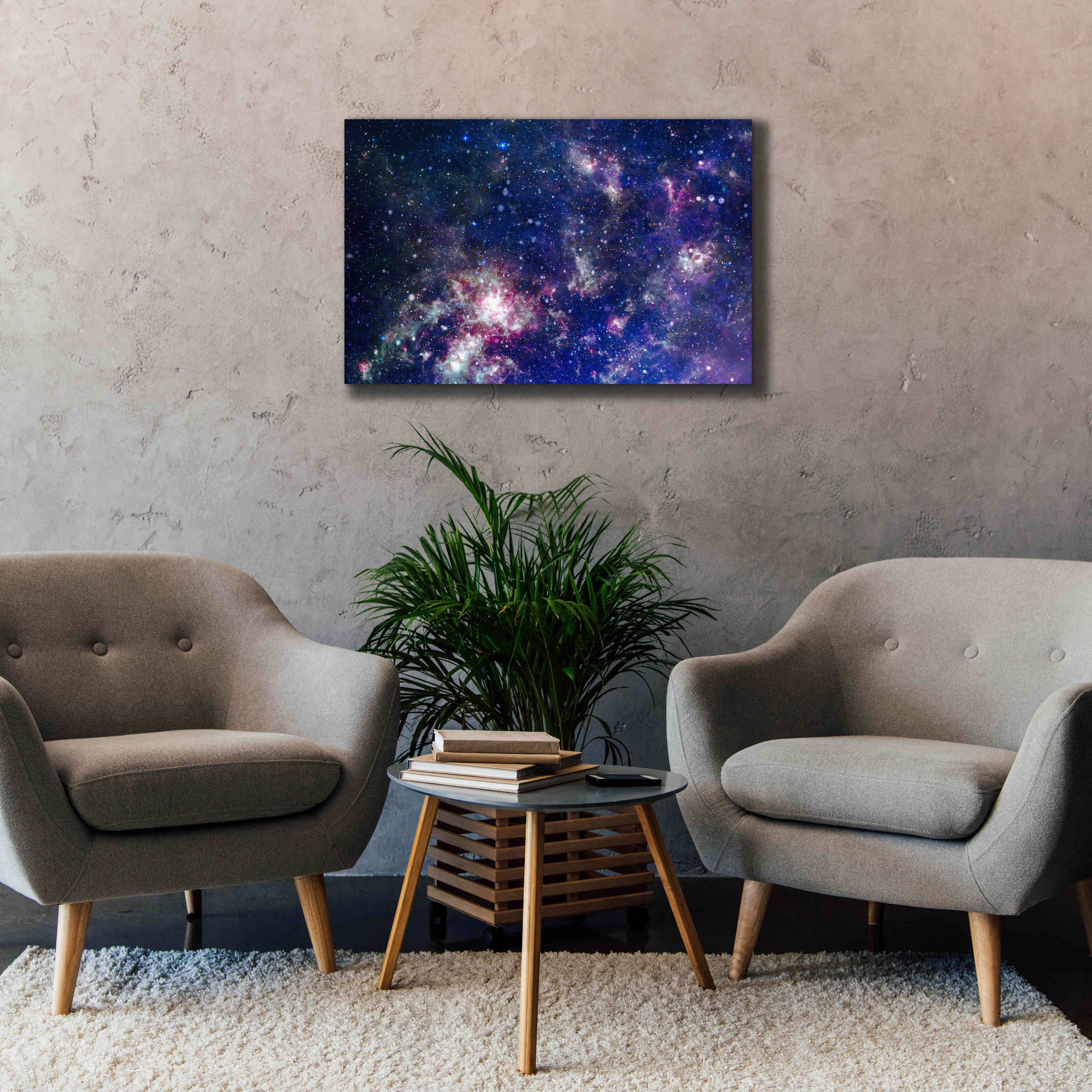 Epic Graffiti'Sublime Galaxy Crop' by Epic Portfolio, Giclee Canvas Wall Art,40 x 26