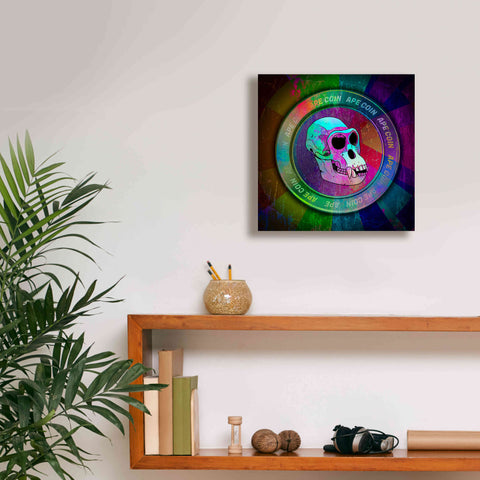 Image of 'Ape Crypto Coin' by Epic Portfolio, Canvas Wall Art,12 x 12