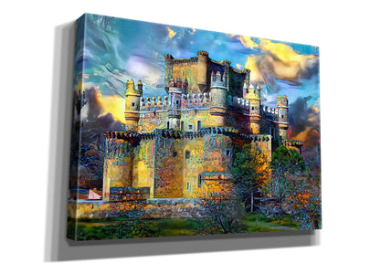 'Toledo Spain Guadamur Castle' by Pedro Gavidia, Canvas Wall Art
