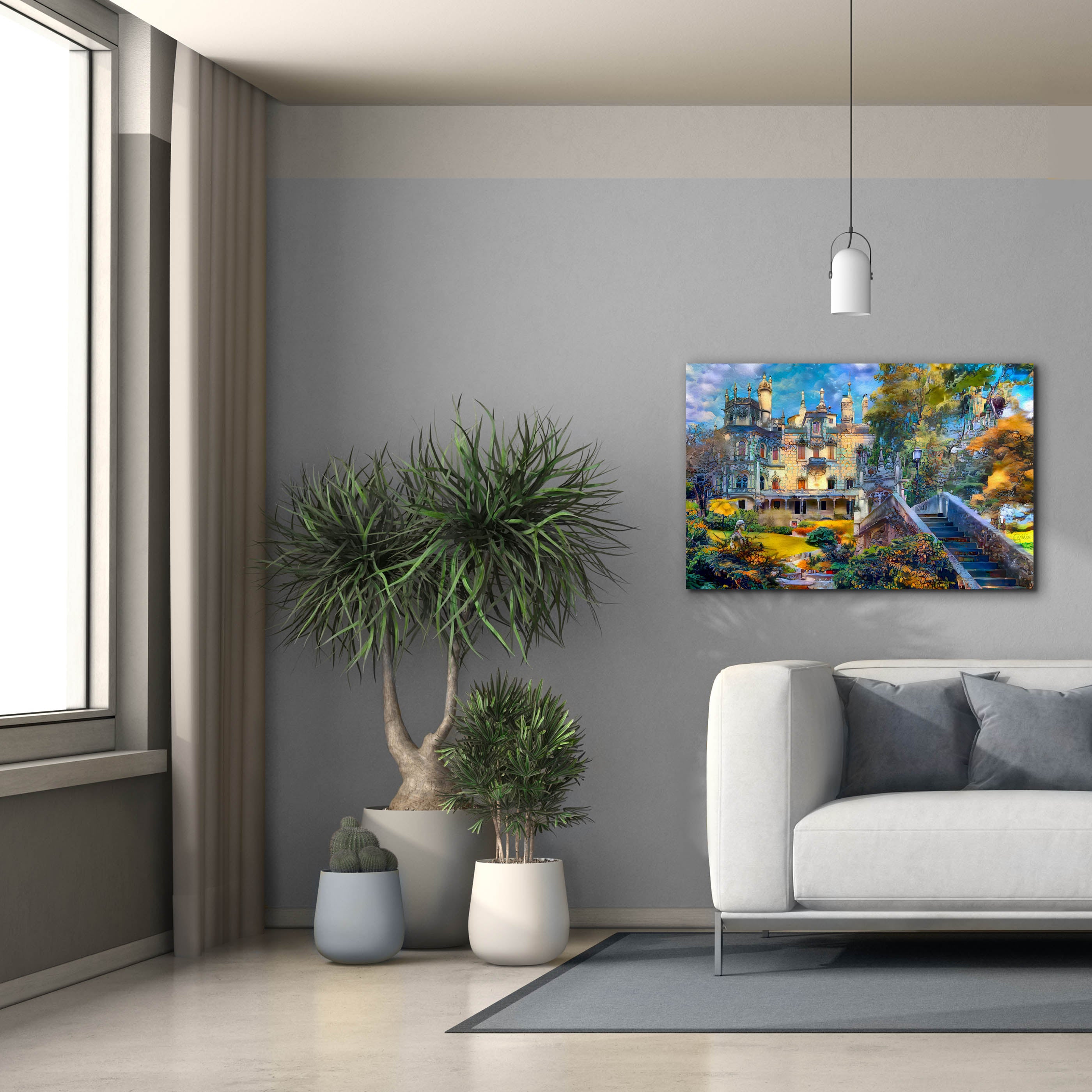 'Sintra Portugal Quinta de Regaleira' by Pedro Gavidia, Canvas Wall Art,40 x 26