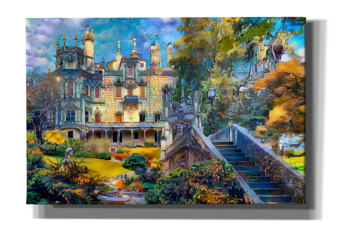 'Sintra Portugal Quinta de Regaleira' by Pedro Gavidia, Canvas Wall Art