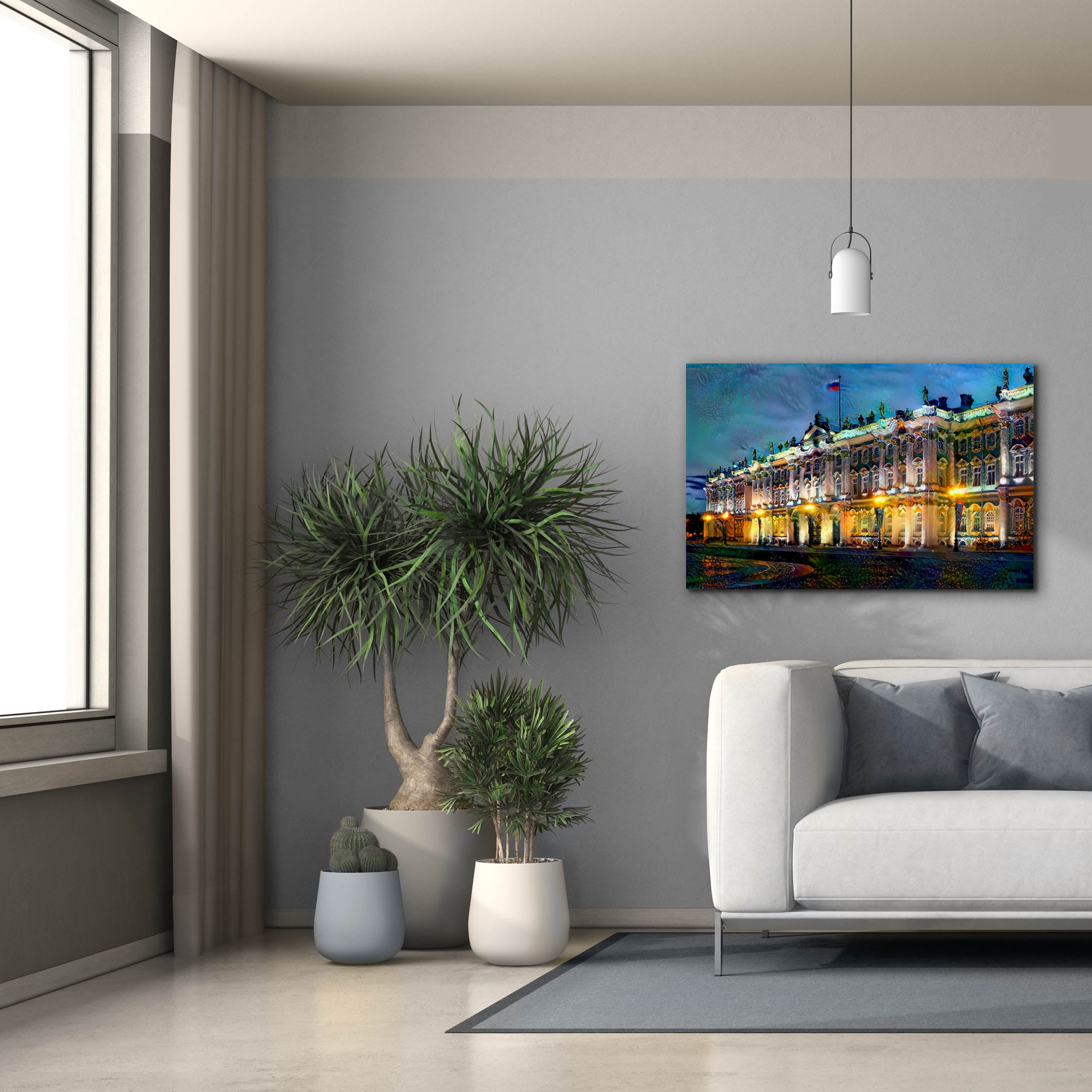 'Saint Petersburg Russia Hermitage Museum' by Pedro Gavidia, Canvas Wall Art,40 x 26