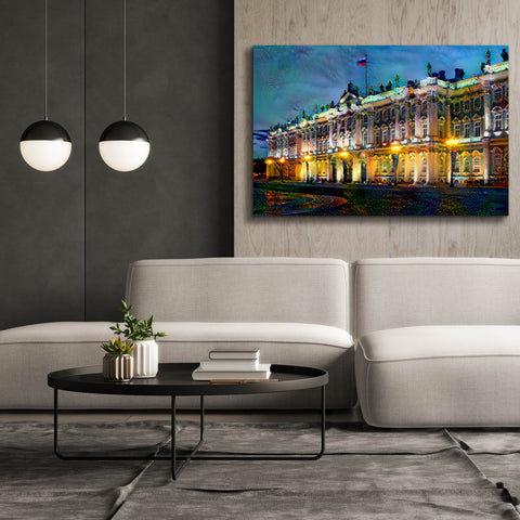Image of 'Saint Petersburg Russia Hermitage Museum' by Pedro Gavidia, Canvas Wall Art,60 x 40