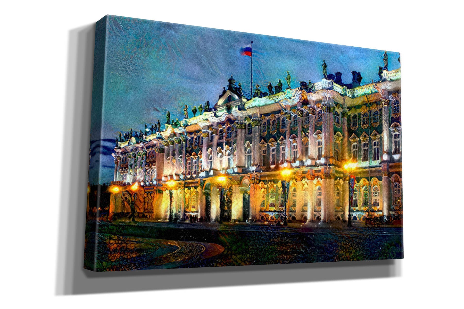 'Saint Petersburg Russia Hermitage Museum' by Pedro Gavidia, Canvas Wall Art