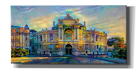 Image of 'Odessa Ukraine Opera and Ballet Theater' by Pedro Gavidia, Canvas Wall Art