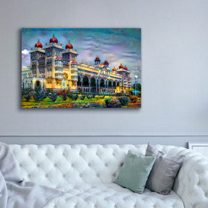 'Mysore India Royal Palace' by Pedro Gavidia, Canvas Wall Art,60 x 40