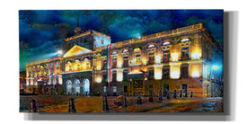 'Mexico City Palace of Mines Night' by Pedro Gavidia, Canvas Wall Art