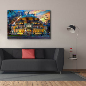 'London England Royal Albert Hall' by Pedro Gavidia, Canvas Wall Art,60 x 40