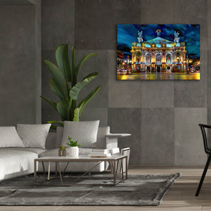 'Leopolis Ukraine Opera' by Pedro Gavidia, Canvas Wall Art,60 x 40