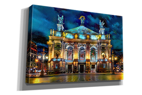 Image of 'Leopolis Ukraine Opera' by Pedro Gavidia, Canvas Wall Art