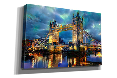 'England London Bridge' by Pedro Gavidia, Canvas Wall Art