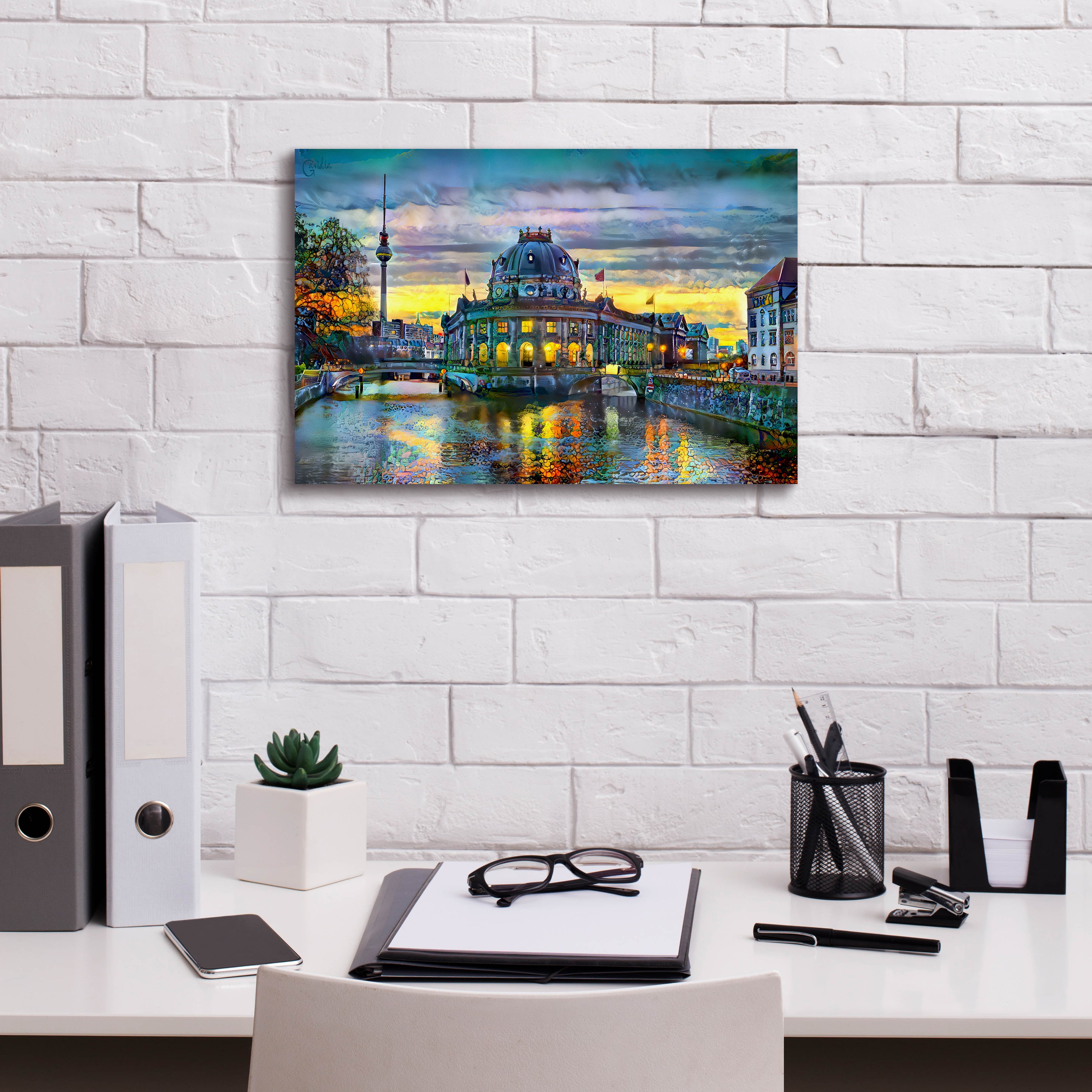 'Berlin Germany Bode Museum' by Pedro Gavidia, Canvas Wall Art,18 x 12