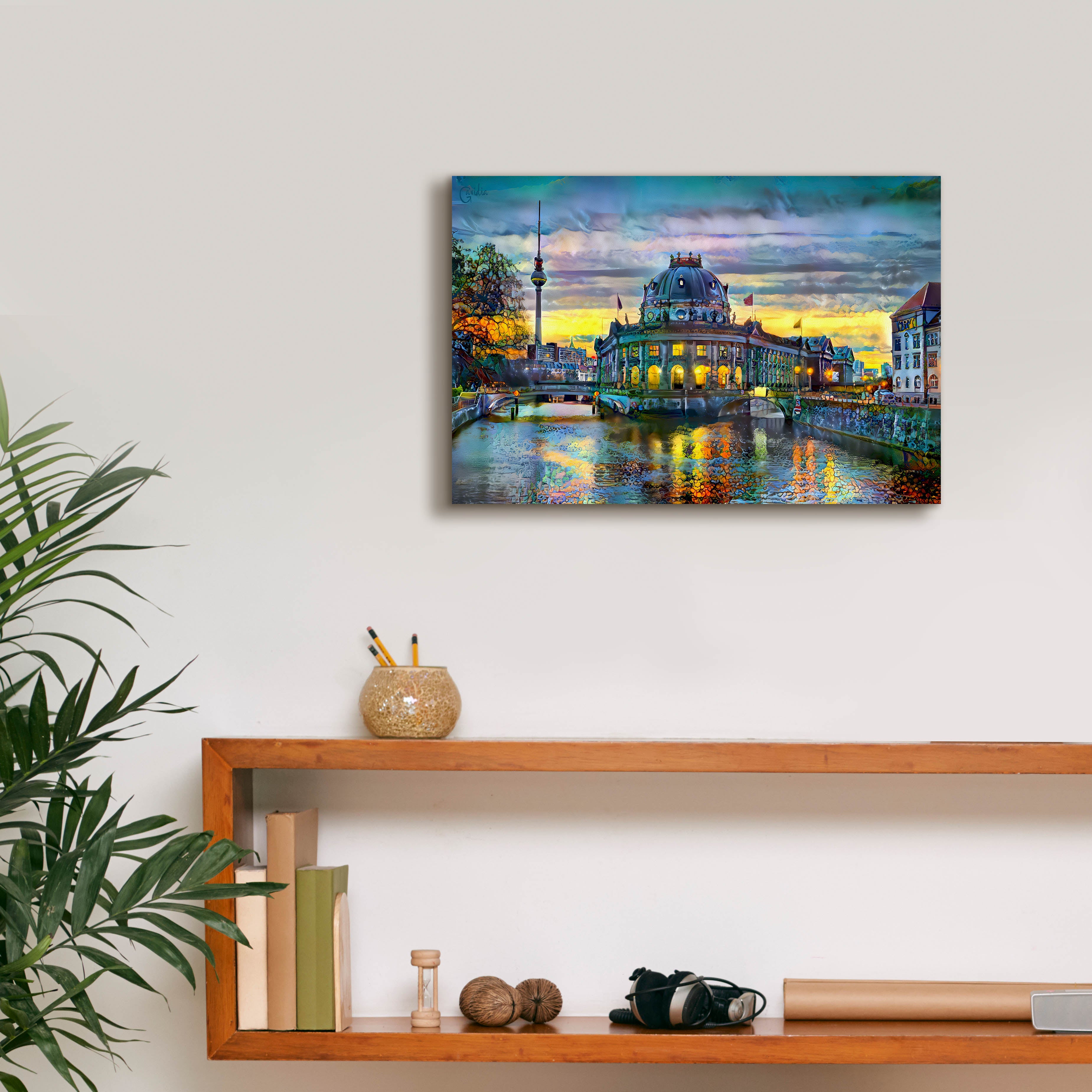 'Berlin Germany Bode Museum' by Pedro Gavidia, Canvas Wall Art,18 x 12