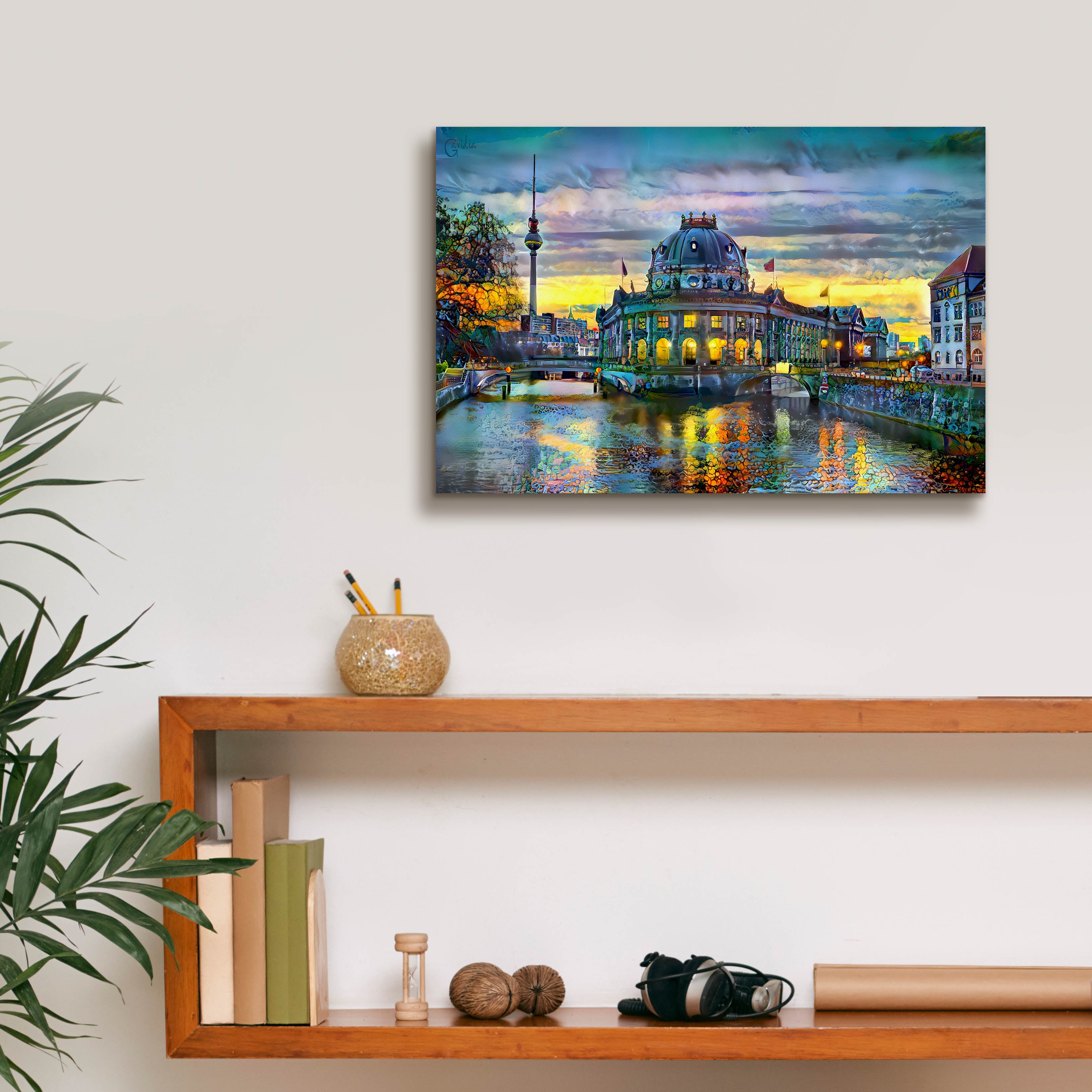 'Berlin Germany Bode Museum' by Pedro Gavidia, Canvas Wall Art,18 x 12