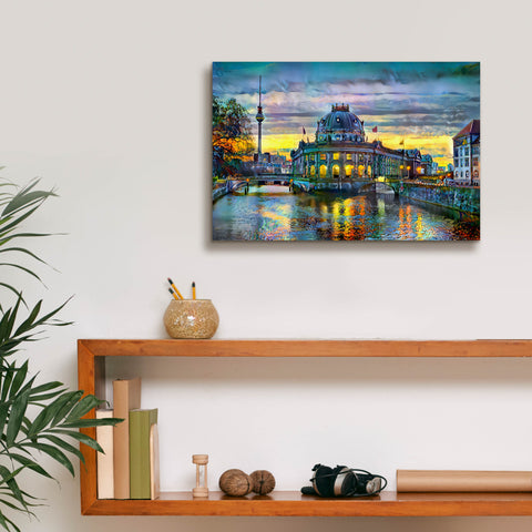 Image of 'Berlin Germany Bode Museum' by Pedro Gavidia, Canvas Wall Art,18 x 12