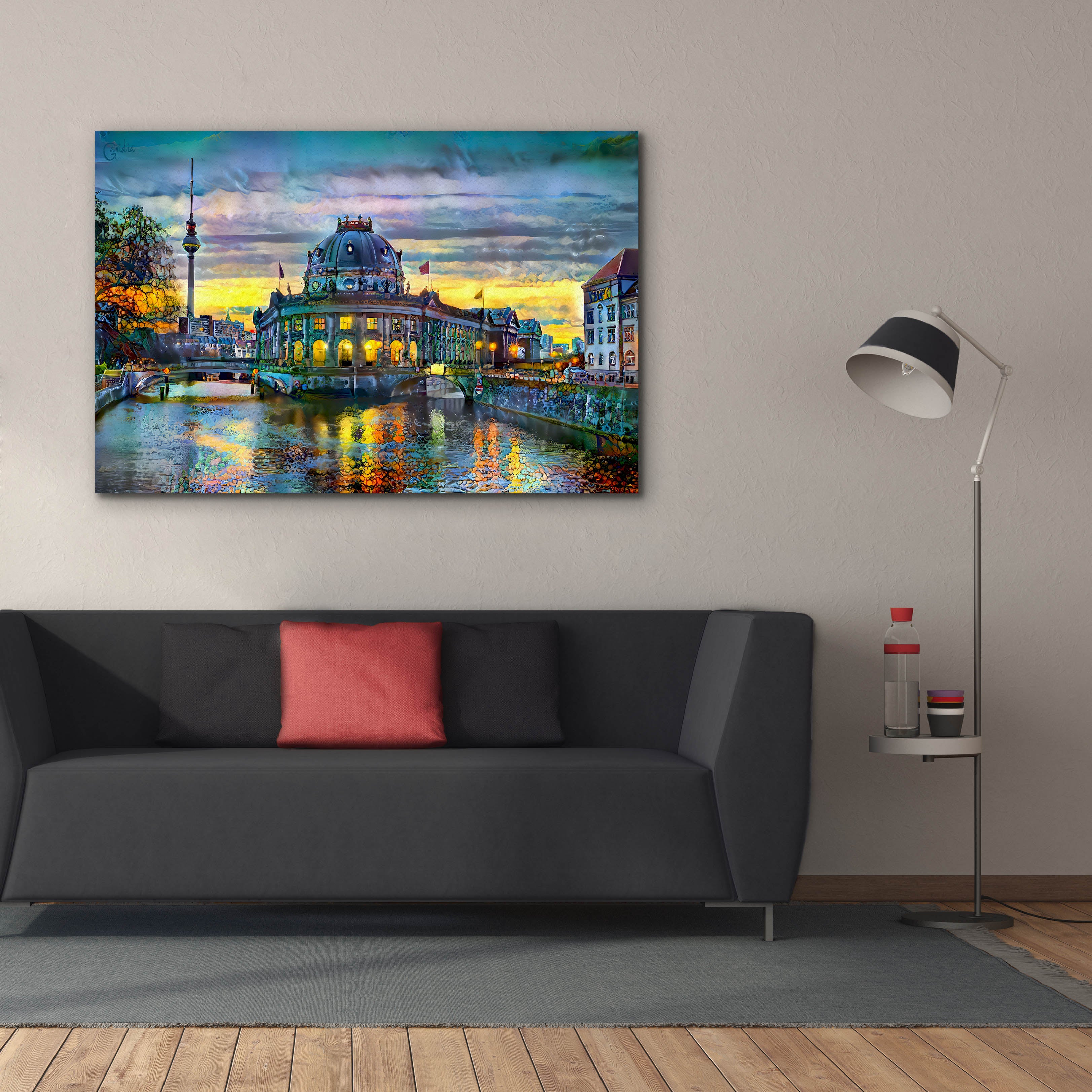 'Berlin Germany Bode Museum' by Pedro Gavidia, Canvas Wall Art,60 x 40