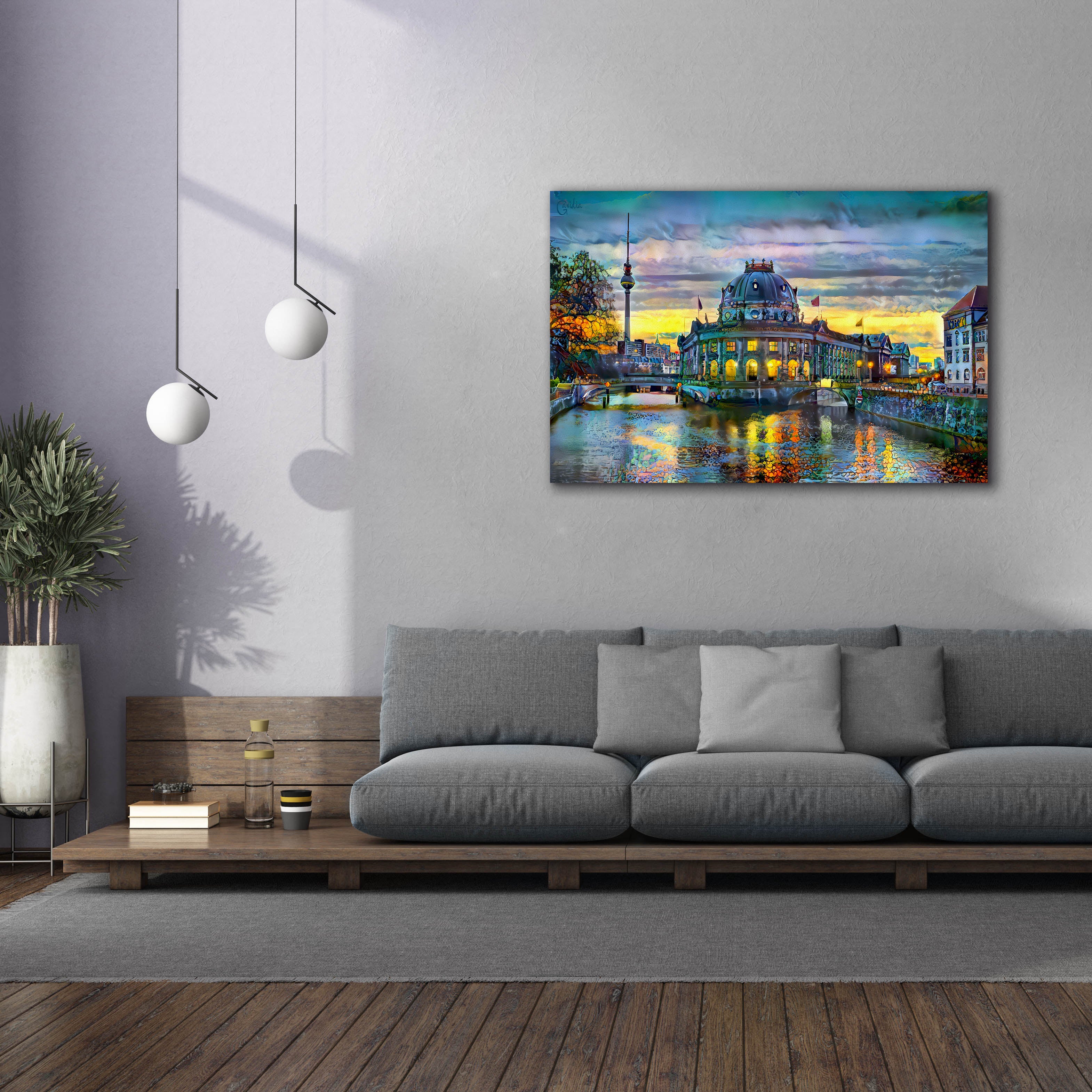 'Berlin Germany Bode Museum' by Pedro Gavidia, Canvas Wall Art,60 x 40