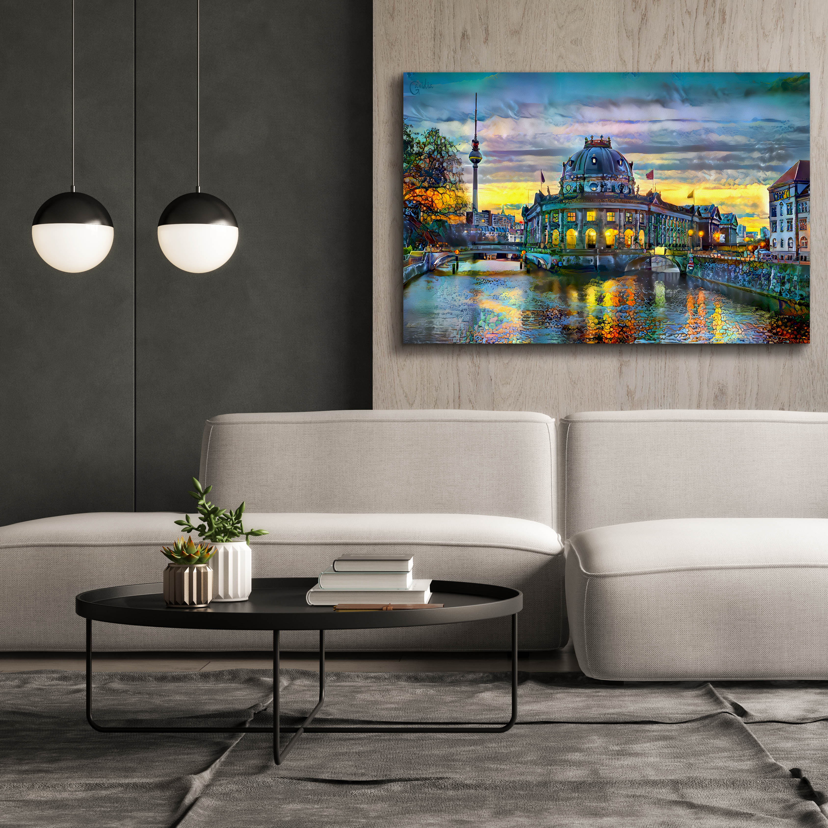 'Berlin Germany Bode Museum' by Pedro Gavidia, Canvas Wall Art,60 x 40