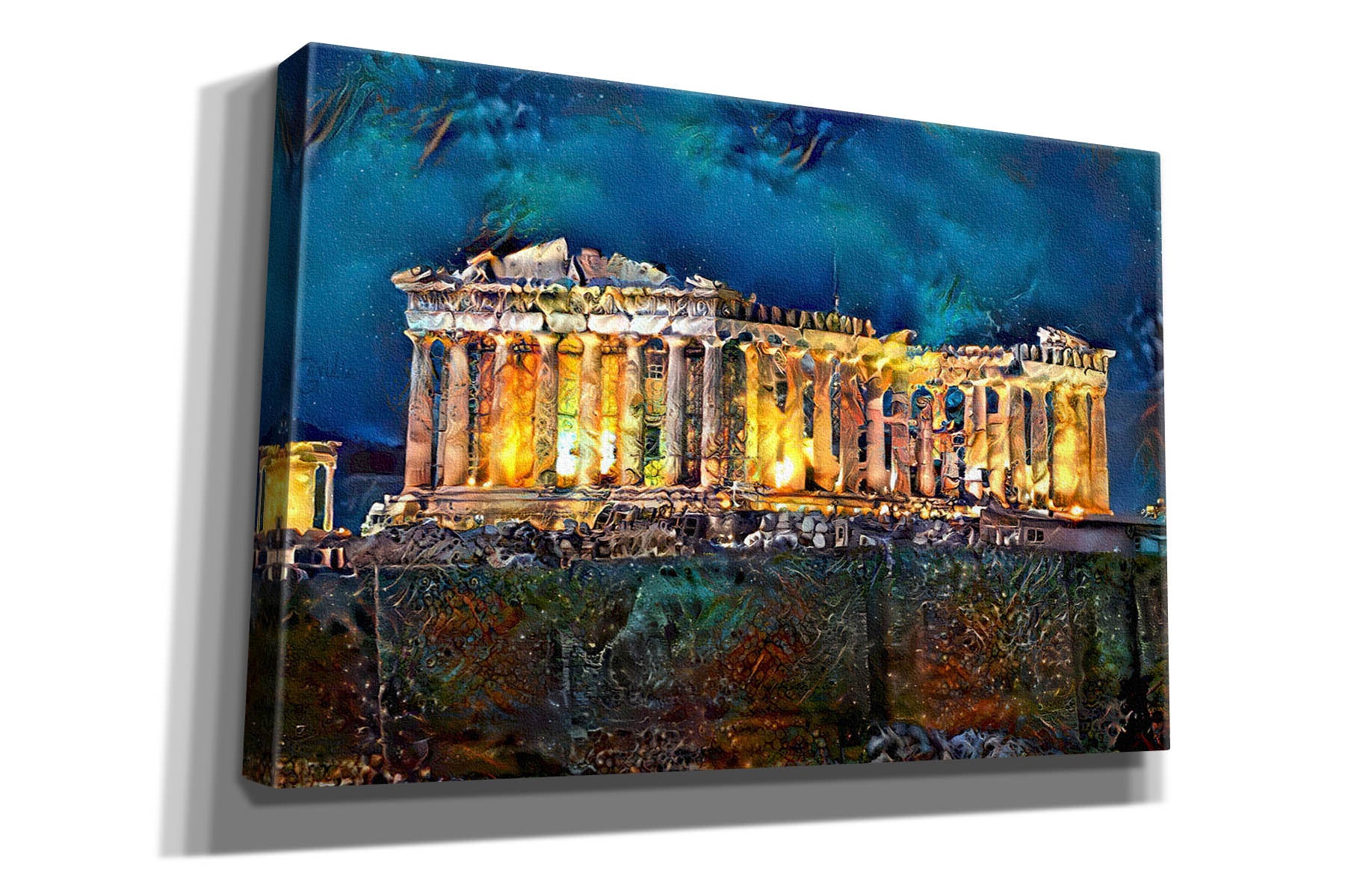 'Athens Greece Parthenon' by Pedro Gavidia, Canvas Wall Art