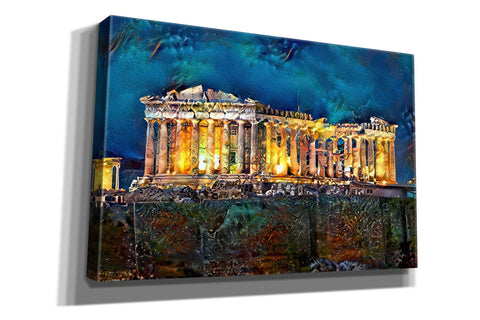 Image of 'Athens Greece Parthenon' by Pedro Gavidia, Canvas Wall Art