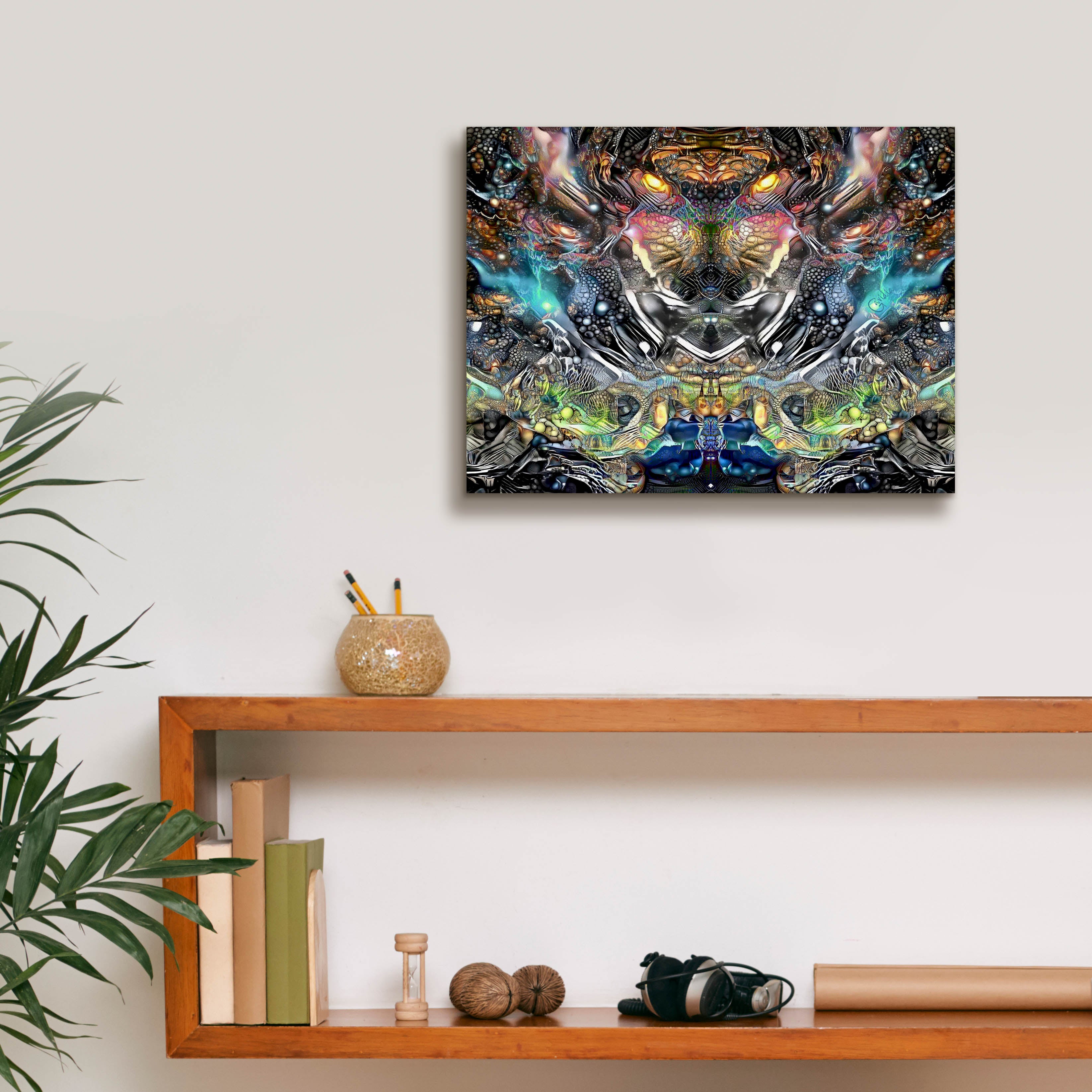 'Wild' by Pedro Gavidia, Canvas Wall Art,16 x 12