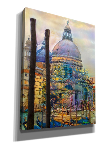 Image of 'Venice Italy The Salute Church of Saint Mary of Good Health' by Pedro Gavidia, Canvas Wall Art