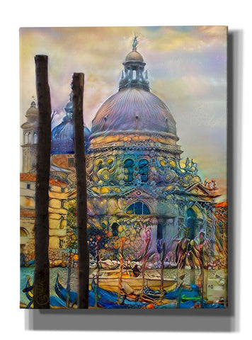 Image of 'Venice Italy The Salute Church of Saint Mary of Good Health' by Pedro Gavidia, Canvas Wall Art