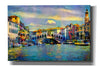 'Venice Italy Rialto Bridge' by Pedro Gavidia, Canvas Wall Art