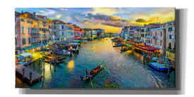 'Venice Italy Grand Canal' by Pedro Gavidia, Canvas Wall Art