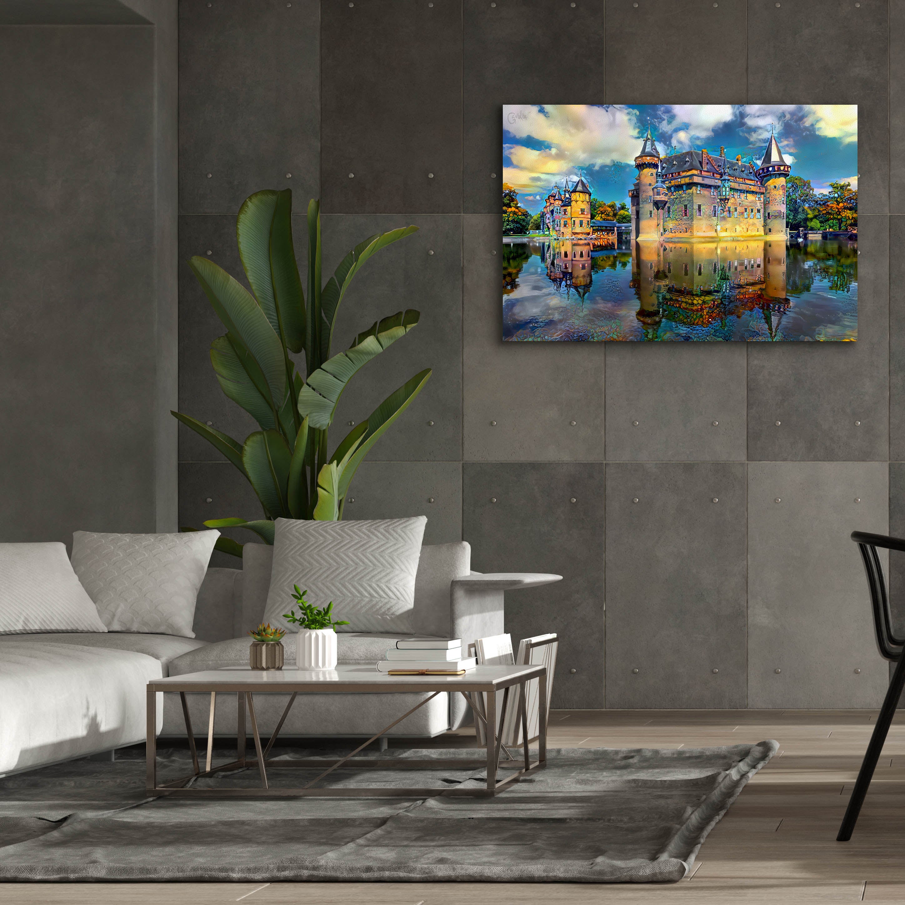 'Ultrecht Netherlands De Haar Castle' by Pedro Gavidia, Canvas Wall Art,60 x 40