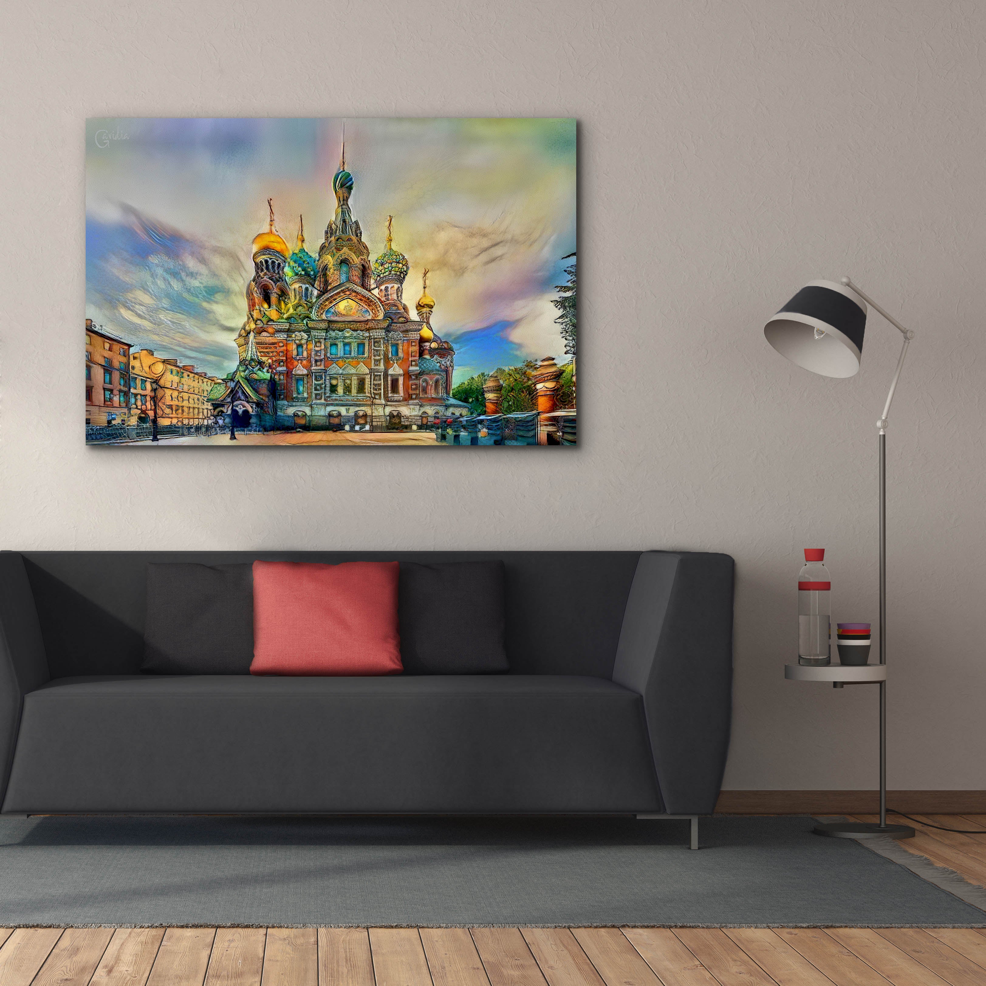 'Saint Petersburg Russia Church of the Savior on Spilled Blood Ver2' by Pedro Gavidia, Canvas Wall Art,60 x 40