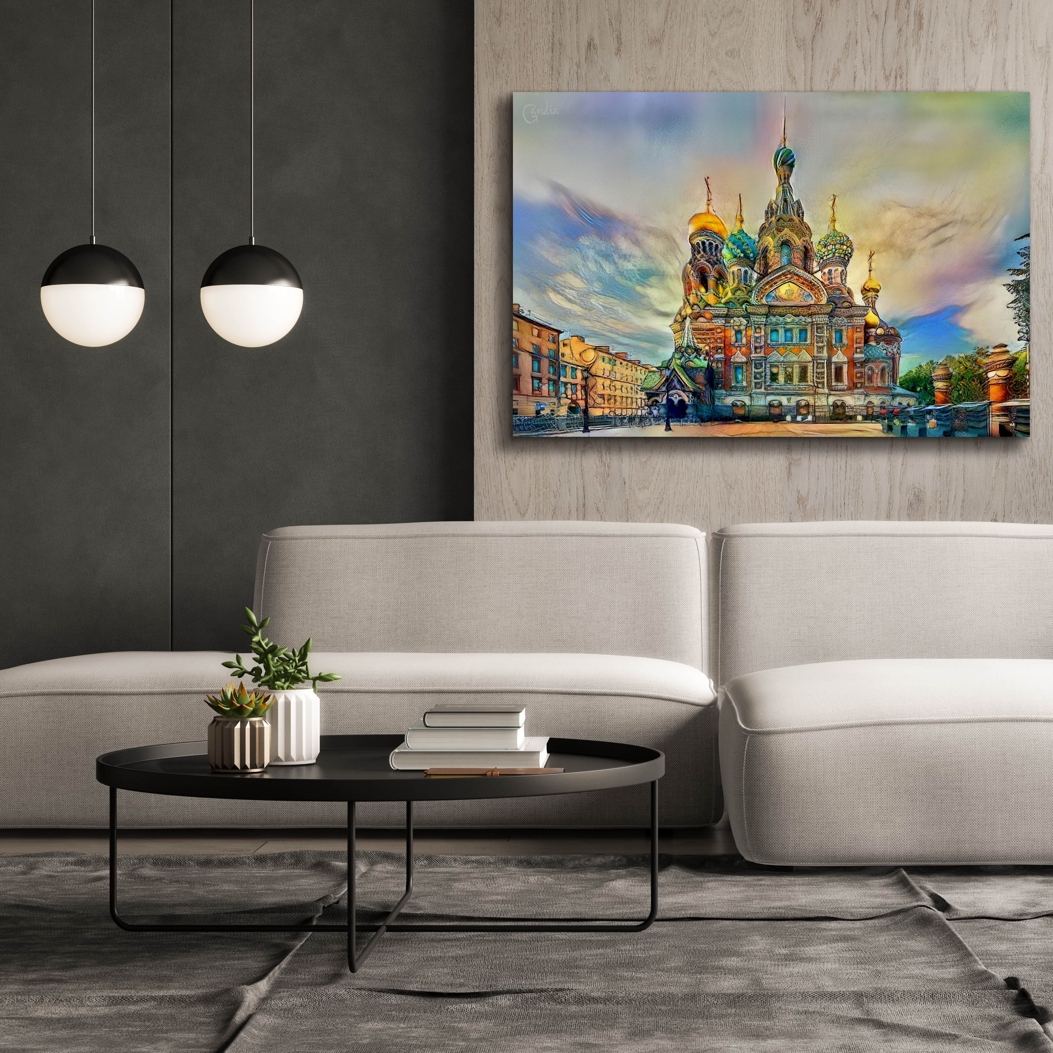 'Saint Petersburg Russia Church of the Savior on Spilled Blood Ver2' by Pedro Gavidia, Canvas Wall Art,60 x 40