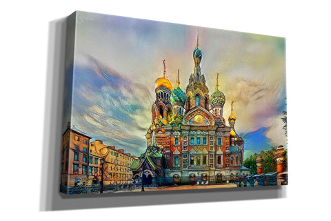 Image of 'Saint Petersburg Russia Church of the Savior on Spilled Blood Ver2' by Pedro Gavidia, Canvas Wall Art