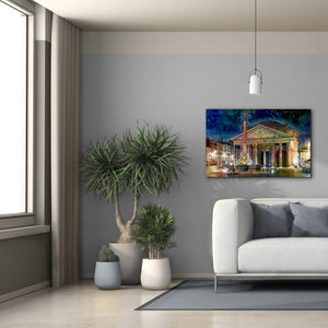 'Rome Italy Pantheon' by Pedro Gavidia, Canvas Wall Art,40 x 26