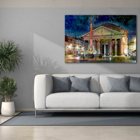 Image of 'Rome Italy Pantheon' by Pedro Gavidia, Canvas Wall Art,60 x 40