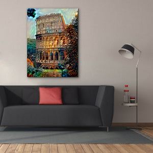 'Rome Italy Colosseum' by Pedro Gavidia, Canvas Wall Art,40 x 54