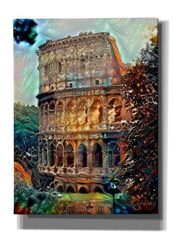 Image of 'Rome Italy Colosseum' by Pedro Gavidia, Canvas Wall Art