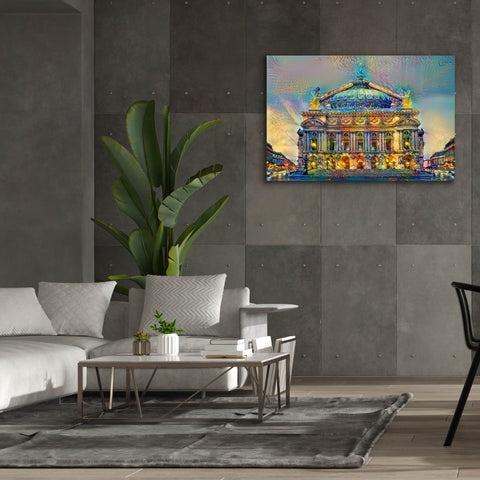 Image of 'Paris France Opera Garnier' by Pedro Gavidia, Canvas Wall Art,60 x 40