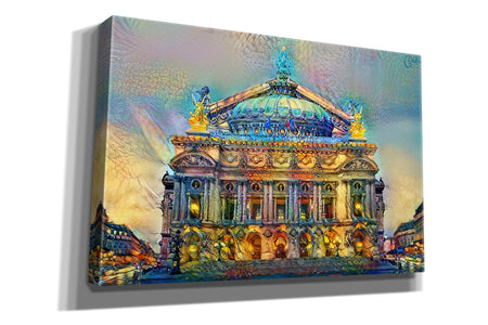 'Paris France Opera Garnier' by Pedro Gavidia, Canvas Wall Art
