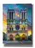 'Paris France Notre Dame Cathedral' by Pedro Gavidia, Canvas Wall Art
